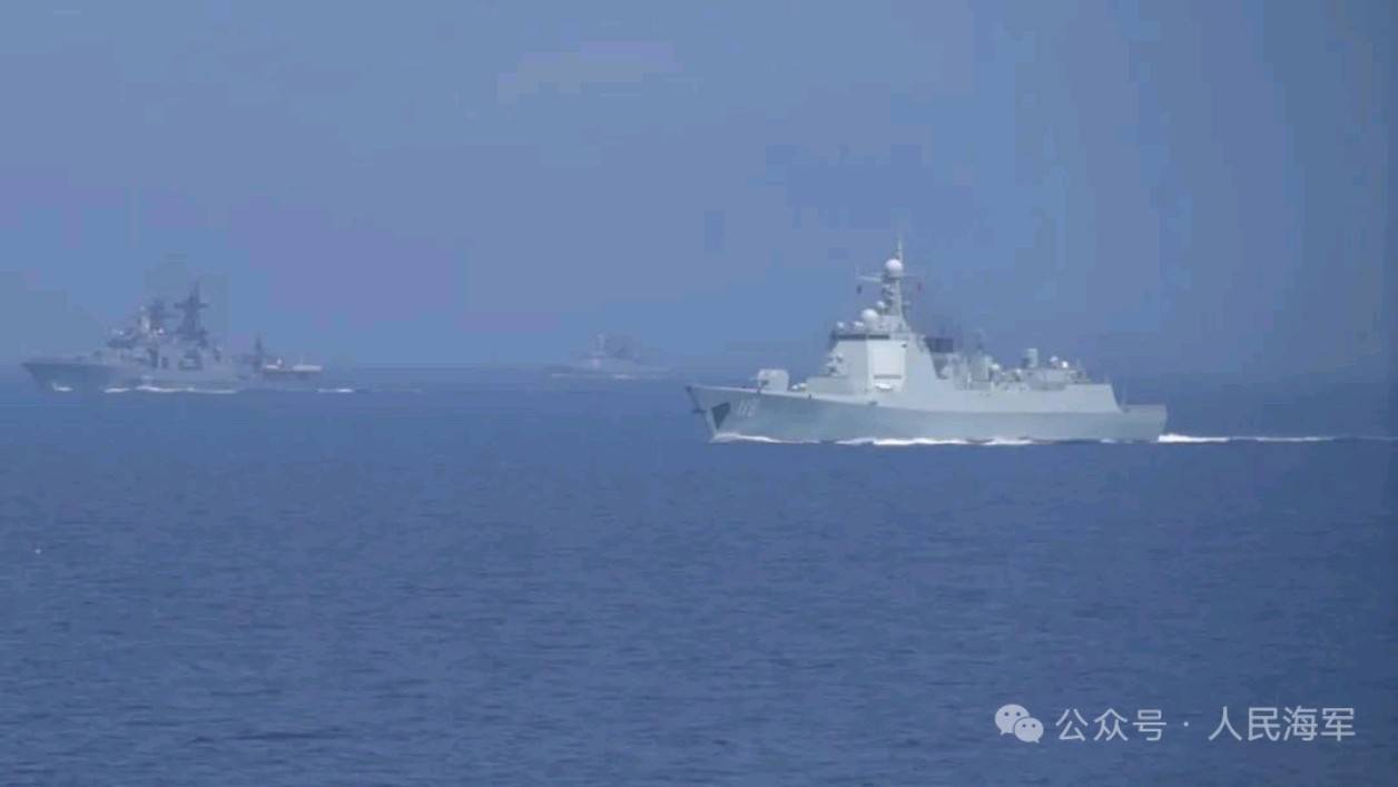 中俄“海上联合-2025”联合演习进入海上演练阶段