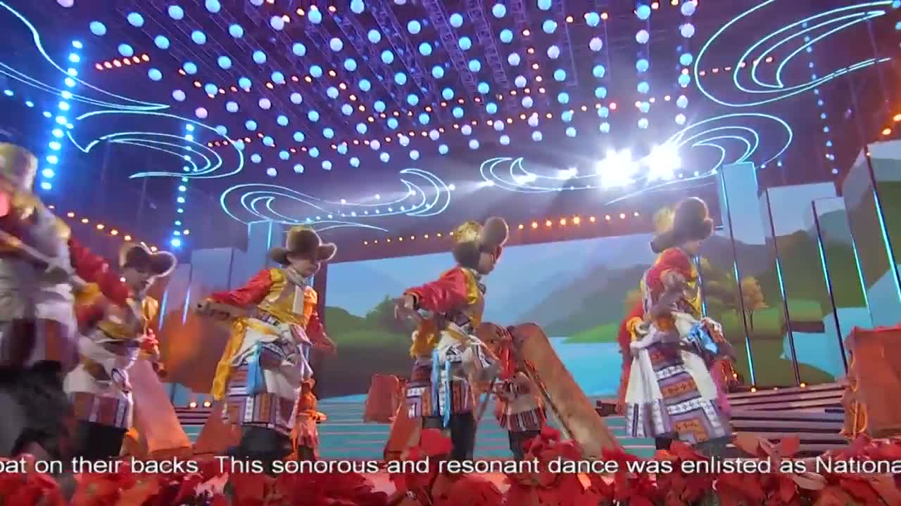 Tibetan dance: Kortse