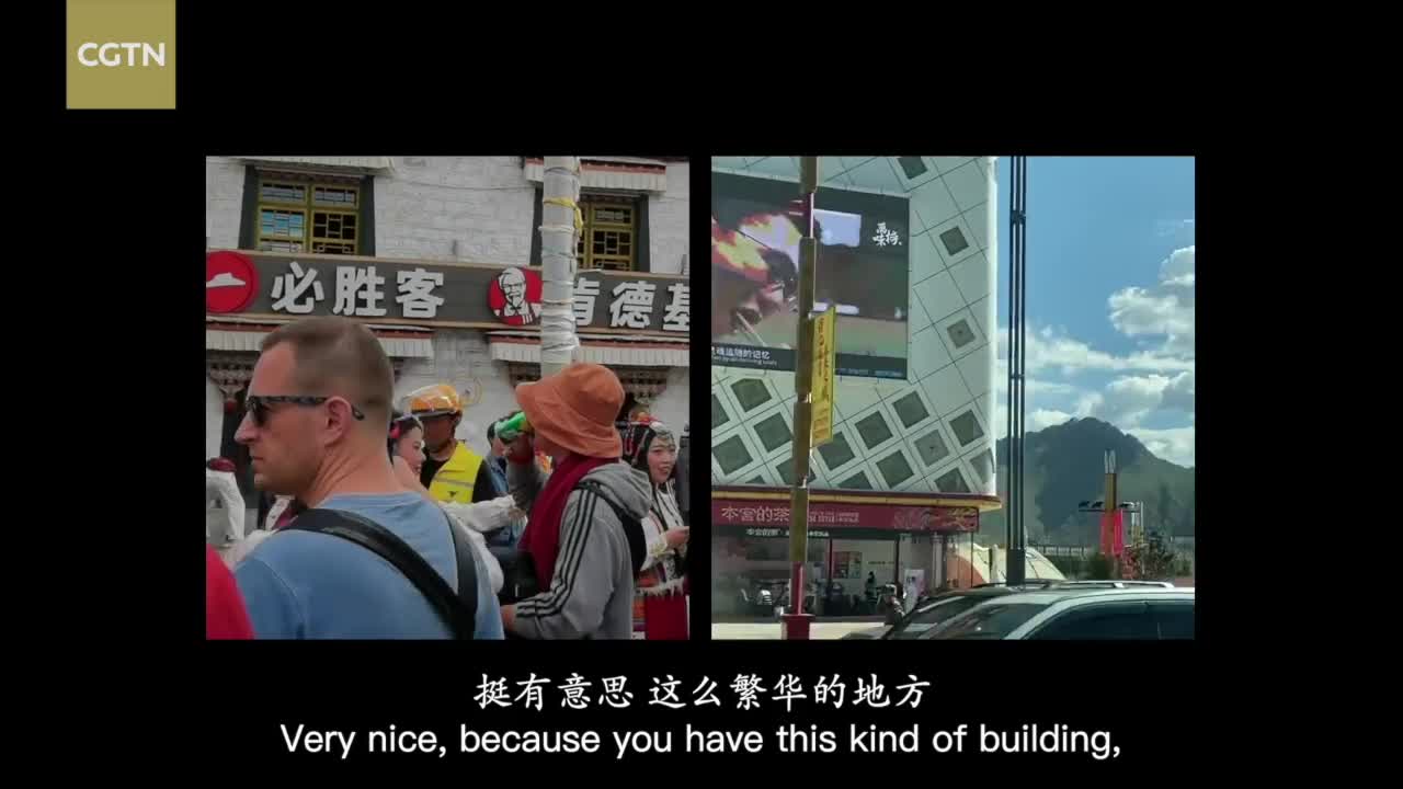 Into Tibet with international vloggers Daniel and Noel